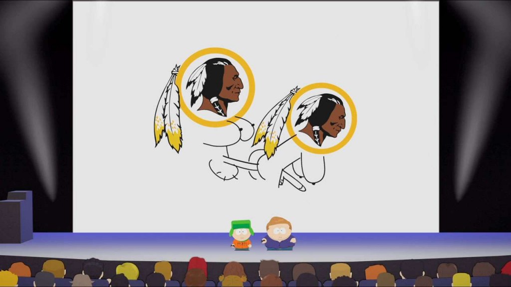 South Park Washington Redskins — Go Fund Yourself Improved Logo